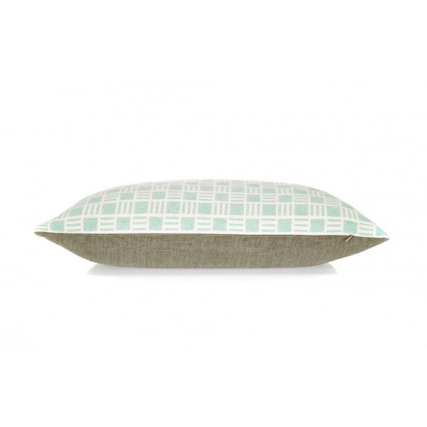Oblong Alex cushion in Mint Scandinavian Style