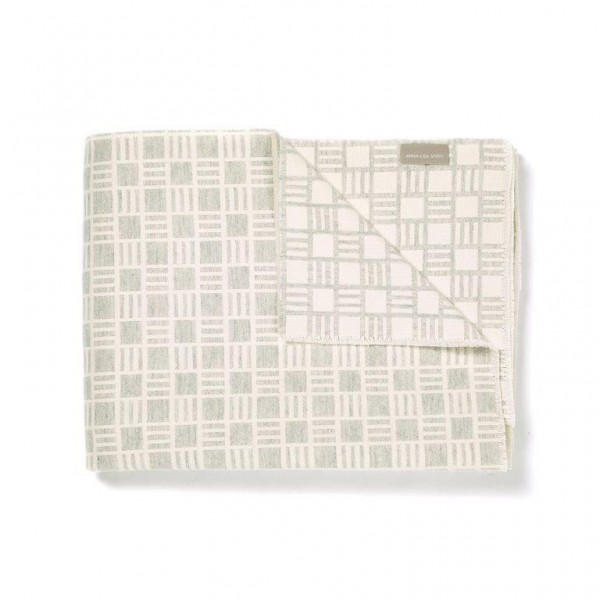Alex throw in Dove Grey