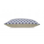 Oblong Alex cushion in Sea Holly Blue Scandinavian Style