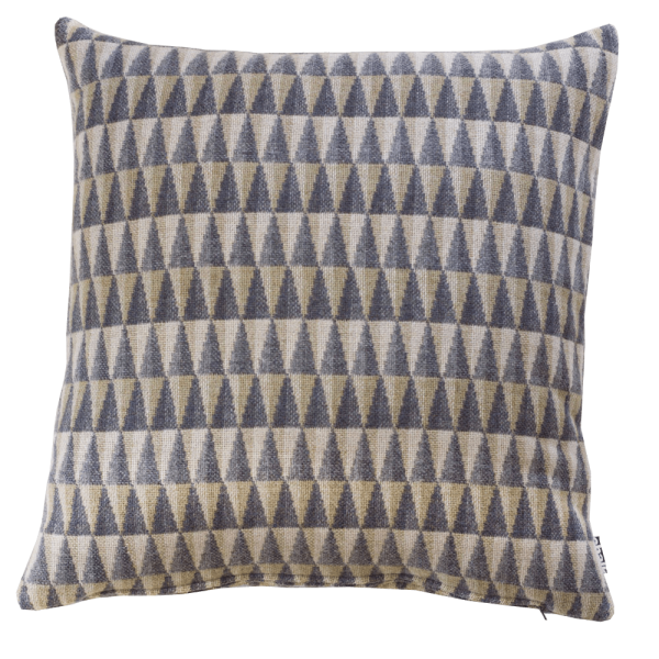 Prism Grey Cushion Prism Grey Cushion Merino Lambswool