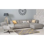 Modular Sofa - Harper Grey - Left Chaise