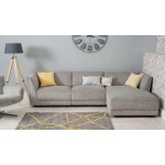 Modular Sofa - Harper Grey - Right Chaise